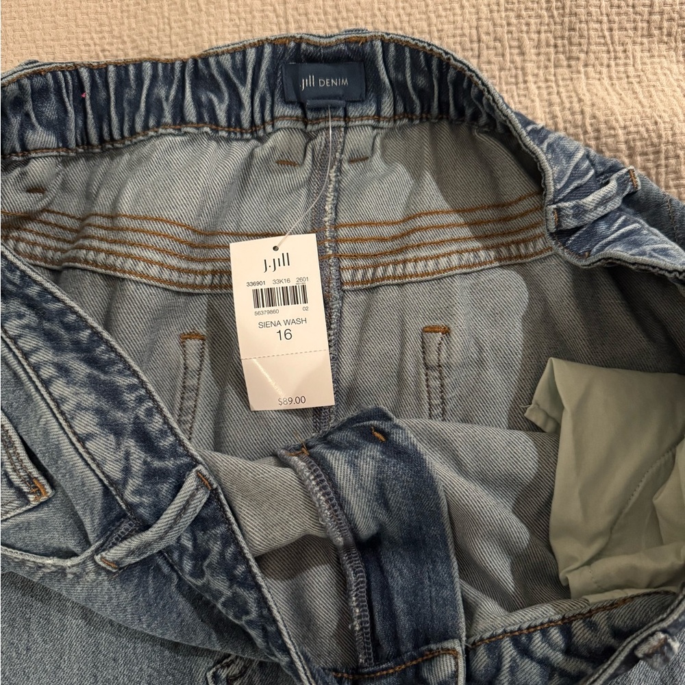 J. Jill Relaxed Fit Blue Jeans